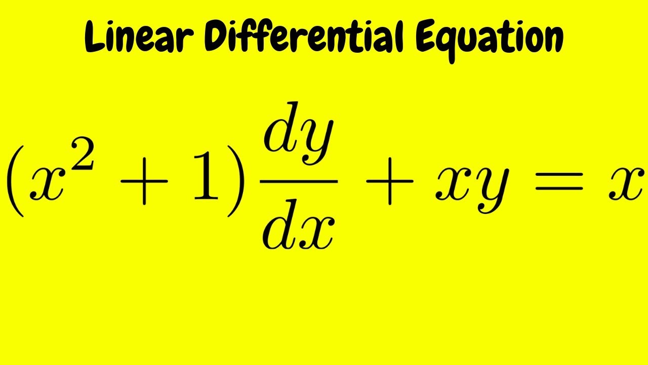 Simplifica la ecuación diferencial (1+x)dy/dx-xy=x+x^2